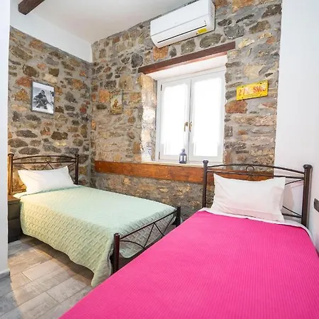 Flora's And Pool In Syros Liaropa