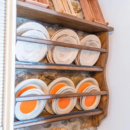 Flora's And Pool In Syros Villa Liaropa