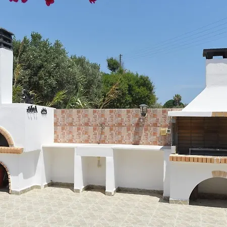 Flora's And Pool In Syros Liaropa