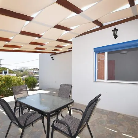 Flora's And Pool In Syros Villa Liaropa