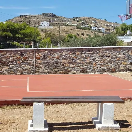 Flora's And Pool In Syros Willa *