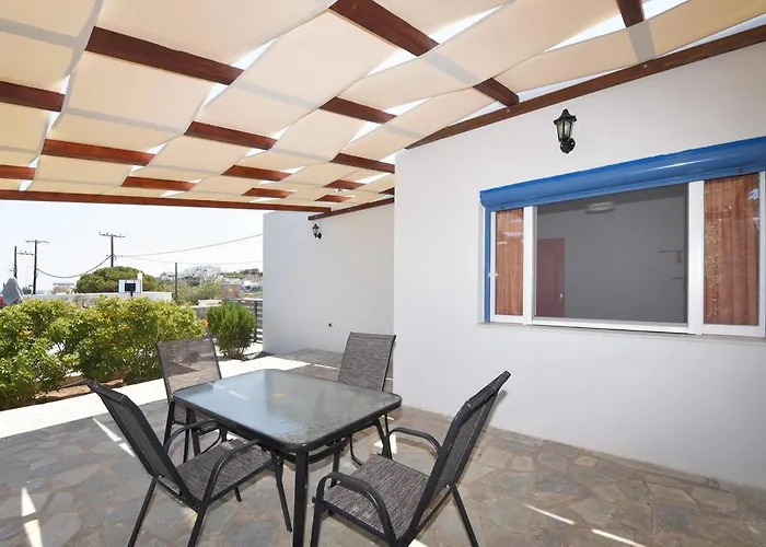 Flora's And Pool In Syros Villa Liaropa