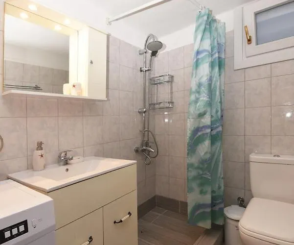 Flora's And Pool In Syros Villa