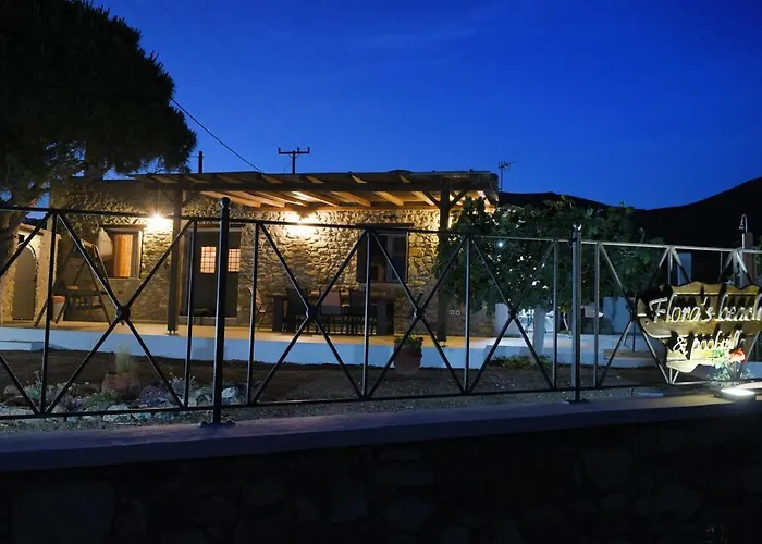 Flora's And Pool In Syros * Liaropá