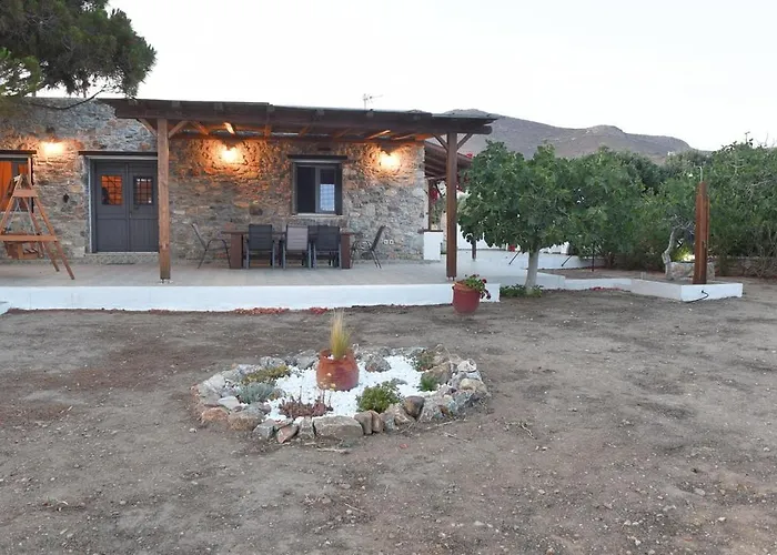 Flora's And Pool In Syros וילה